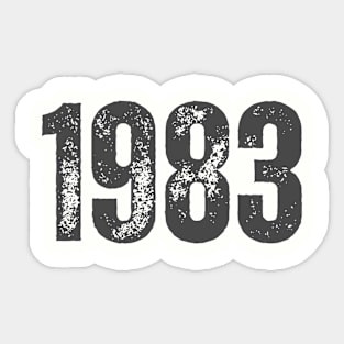 1983 Sticker